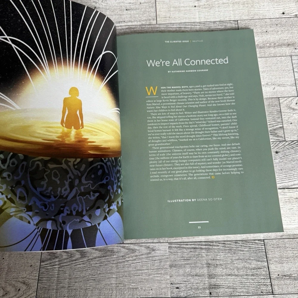NAUTILUS Magazine July/August 2025 Issue #63 Animal Issue Richard Powers Keim